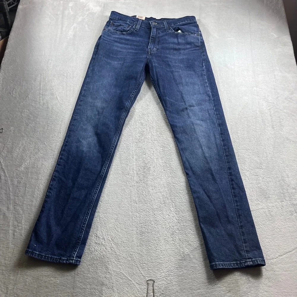 Levis 511 Slim Fit Stretch Jeans Mens 32x32 Dark Wash Blue Denim Pants